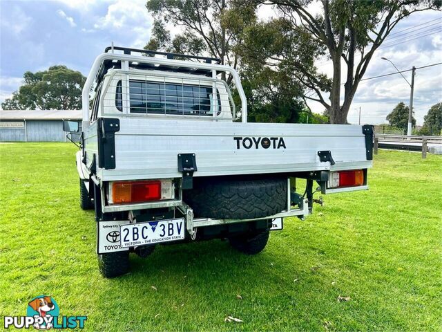 2019 TOYOTA LANDCRUISER WORKMATE (4X4) VDJ79R MY18 DOUBLE C\/CHAS