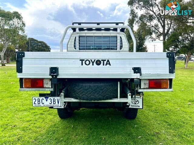 2019 TOYOTA LANDCRUISER WORKMATE (4X4) VDJ79R MY18 DOUBLE C\/CHAS