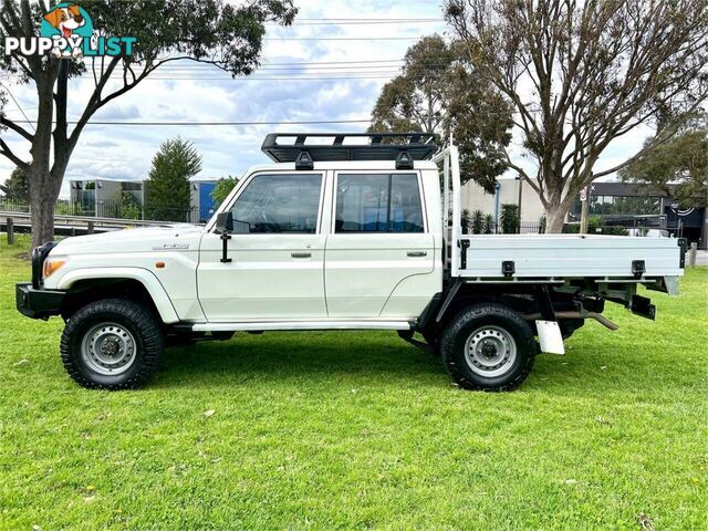 2019 TOYOTA LANDCRUISER WORKMATE (4X4) VDJ79R MY18 DOUBLE C\/CHAS