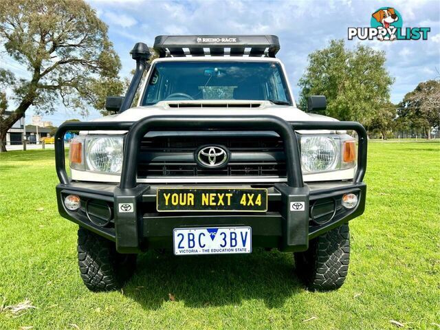 2019 TOYOTA LANDCRUISER WORKMATE (4X4) VDJ79R MY18 DOUBLE C\/CHAS