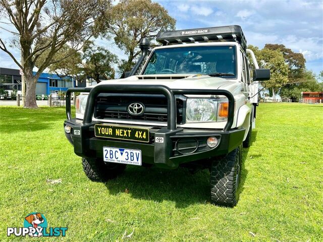 2019 TOYOTA LANDCRUISER WORKMATE (4X4) VDJ79R MY18 DOUBLE C\/CHAS