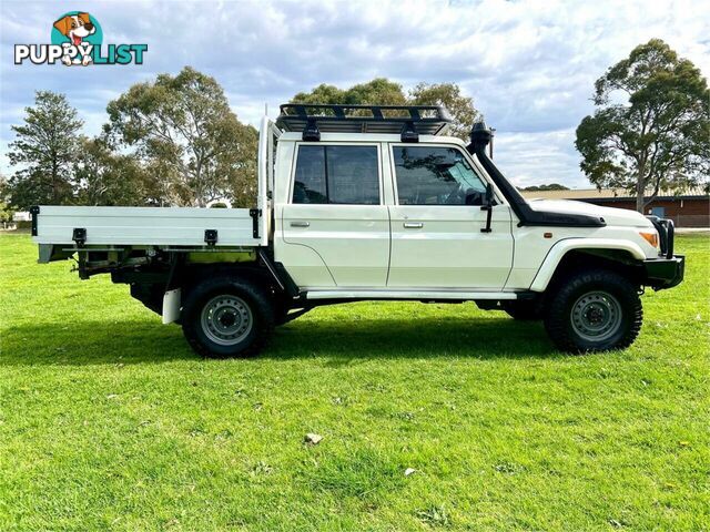 2019 TOYOTA LANDCRUISER WORKMATE (4X4) VDJ79R MY18 DOUBLE C\/CHAS