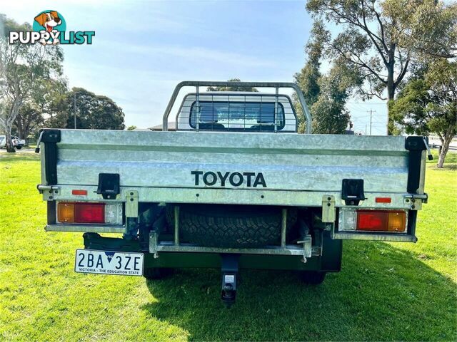 2017 TOYOTA LANDCRUISER WORKMATE (4X4) VDJ79R MY18 CAB CHASSIS