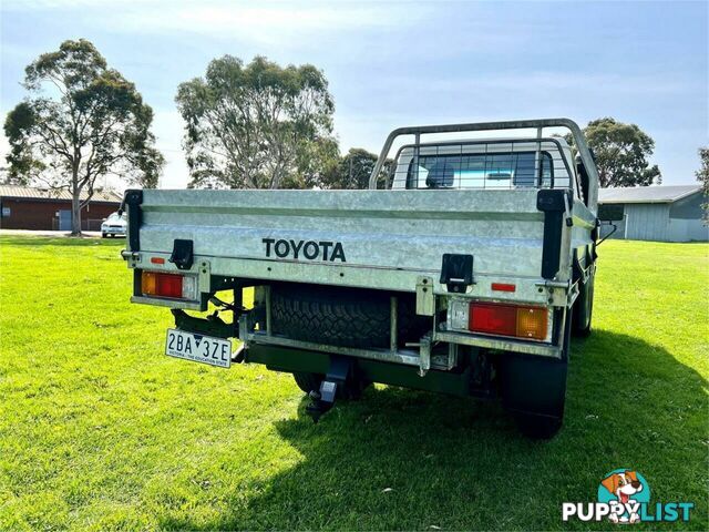 2017 TOYOTA LANDCRUISER WORKMATE (4X4) VDJ79R MY18 CAB CHASSIS