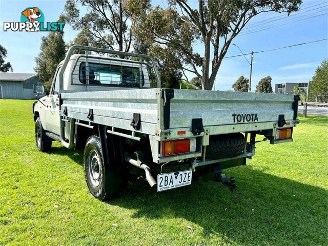 2017 TOYOTA LANDCRUISER WORKMATE (4X4) VDJ79R MY18 CAB CHASSIS