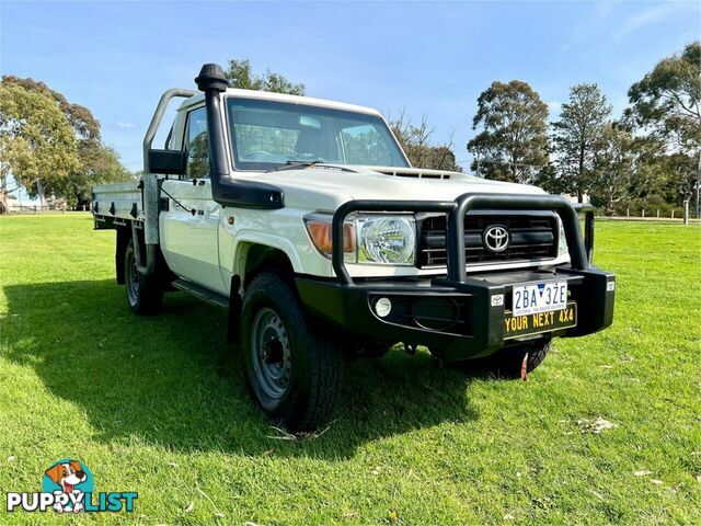 2017 TOYOTA LANDCRUISER WORKMATE (4X4) VDJ79R MY18 CAB CHASSIS