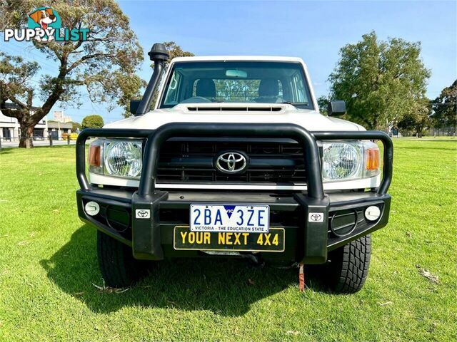 2017 TOYOTA LANDCRUISER WORKMATE (4X4) VDJ79R MY18 CAB CHASSIS