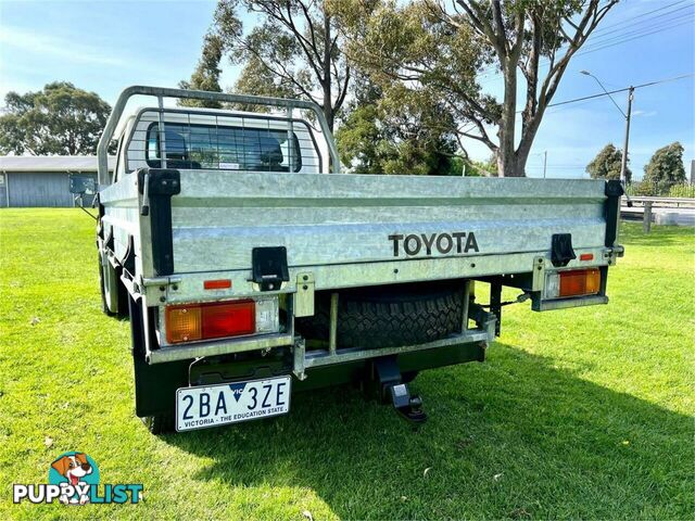 2017 TOYOTA LANDCRUISER WORKMATE (4X4) VDJ79R MY18 CAB CHASSIS