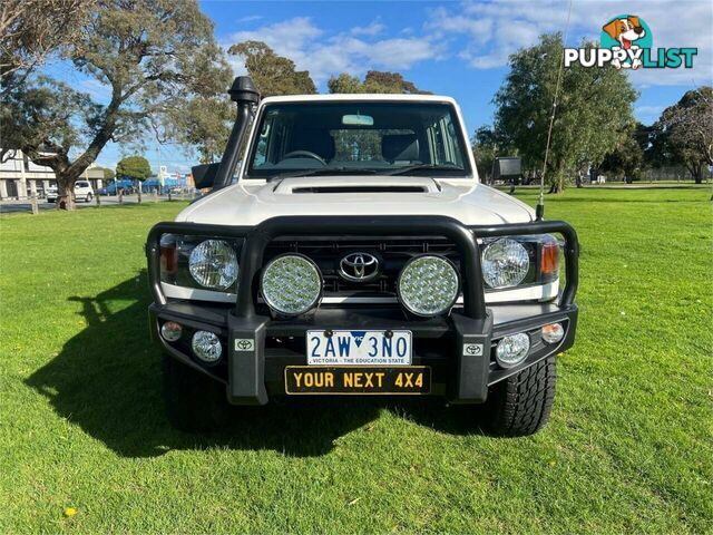 2015 TOYOTA LANDCRUISER WORKMATE (4X4) VDJ79R MY12 UPDATE DOUBLE C\/CHAS