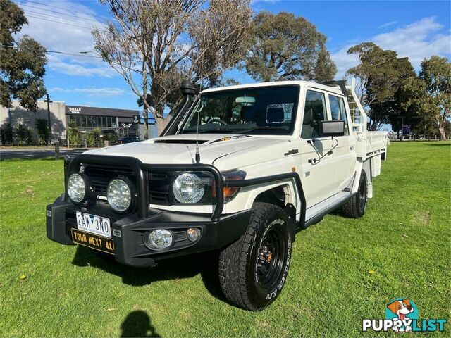 2015 TOYOTA LANDCRUISER WORKMATE (4X4) VDJ79R MY12 UPDATE DOUBLE C\/CHAS