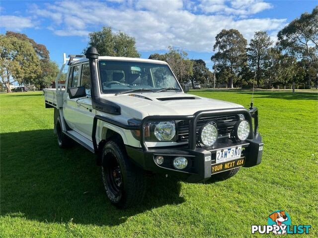 2015 TOYOTA LANDCRUISER WORKMATE (4X4) VDJ79R MY12 UPDATE DOUBLE C\/CHAS