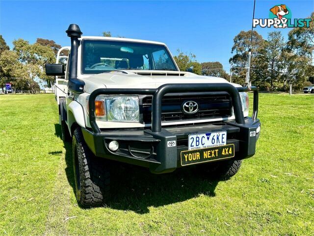 2018 TOYOTA LANDCRUISER WORKMATE (4X4) VDJ79R MY18 DOUBLE C\/CHAS