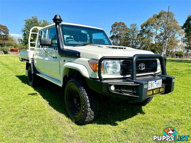 2018 TOYOTA LANDCRUISER WORKMATE (4X4) VDJ79R MY18 DOUBLE C\/CHAS