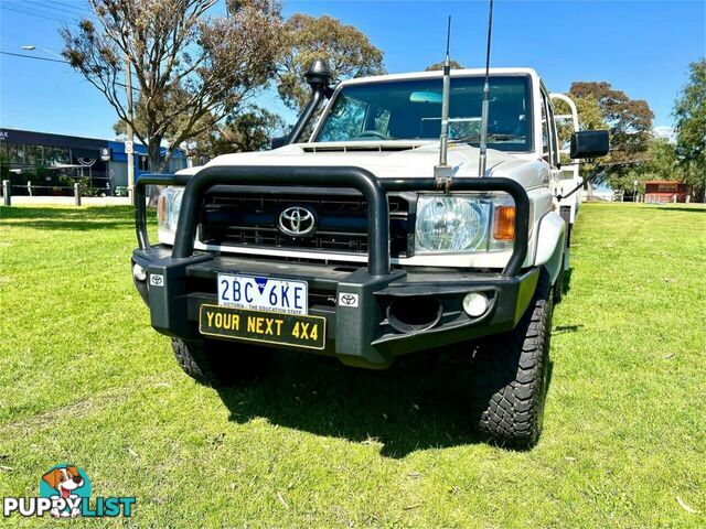 2018 TOYOTA LANDCRUISER WORKMATE (4X4) VDJ79R MY18 DOUBLE C\/CHAS