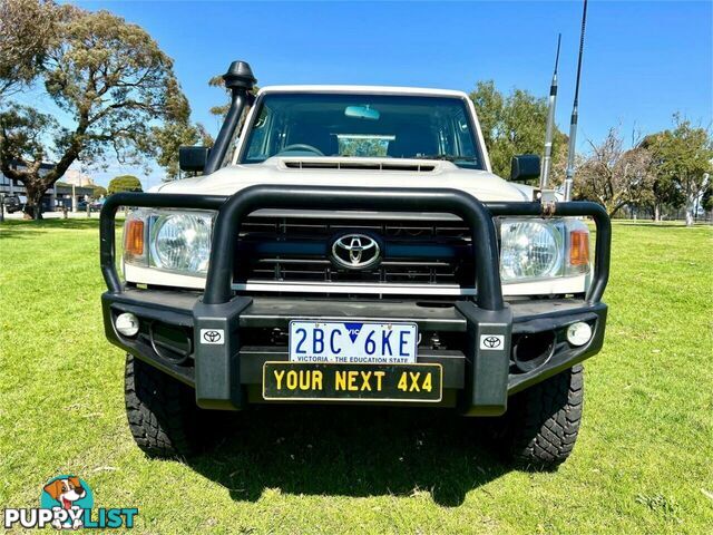 2018 TOYOTA LANDCRUISER WORKMATE (4X4) VDJ79R MY18 DOUBLE C\/CHAS