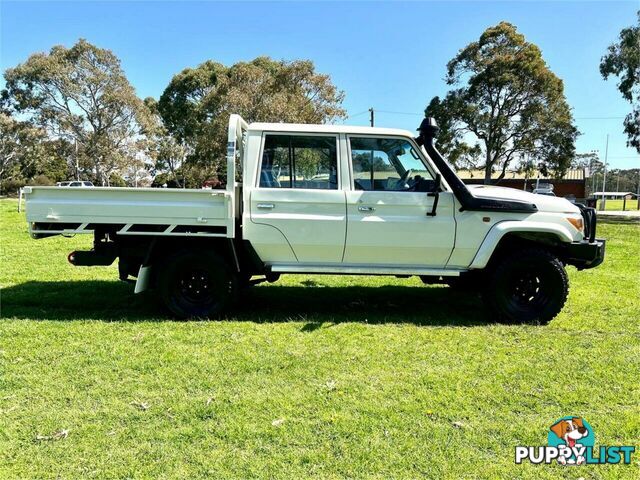 2018 TOYOTA LANDCRUISER WORKMATE (4X4) VDJ79R MY18 DOUBLE C\/CHAS