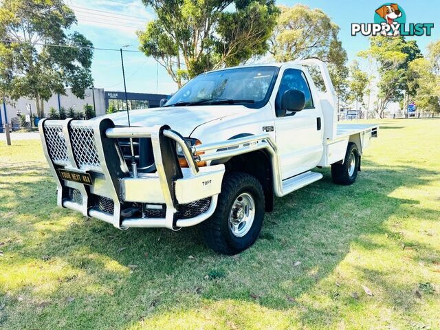 2002 FORD F250 XL (4X4) RM CAB CHASSIS