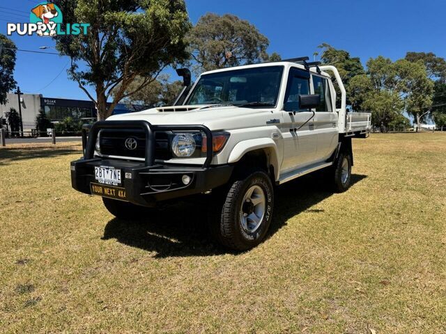 2020 TOYOTA LANDCRUISER WORKMATE (4X4) VDJ79R MY18 DOUBLE C\/CHAS