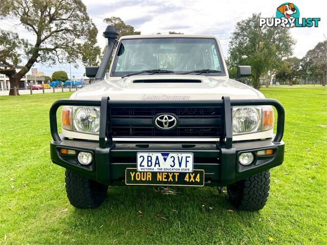 2015 TOYOTA LANDCRUISER WORKMATE (4X4) VDJ79R MY12 UPDATE DOUBLE C\/CHAS