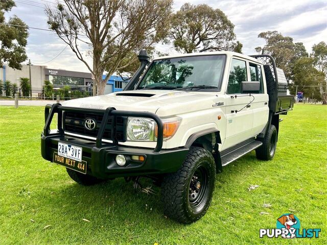 2015 TOYOTA LANDCRUISER WORKMATE (4X4) VDJ79R MY12 UPDATE DOUBLE C\/CHAS