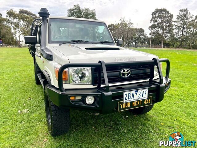 2015 TOYOTA LANDCRUISER WORKMATE (4X4) VDJ79R MY12 UPDATE DOUBLE C\/CHAS