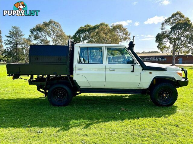 2015 TOYOTA LANDCRUISER WORKMATE (4X4) VDJ79R MY12 UPDATE DOUBLE C\/CHAS