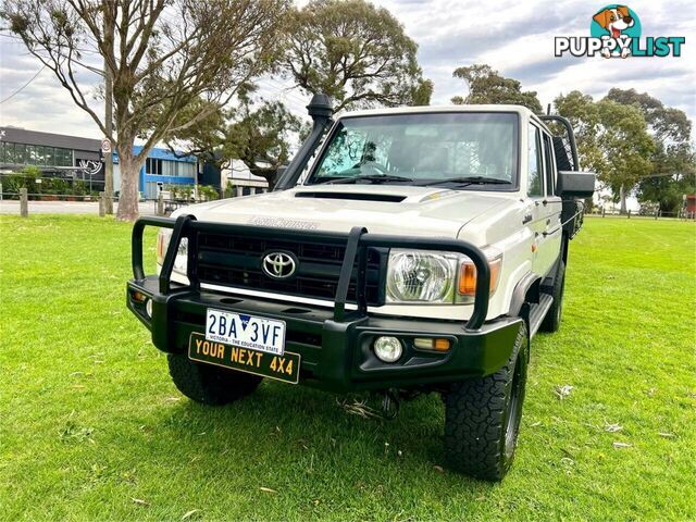 2015 TOYOTA LANDCRUISER WORKMATE (4X4) VDJ79R MY12 UPDATE DOUBLE C\/CHAS