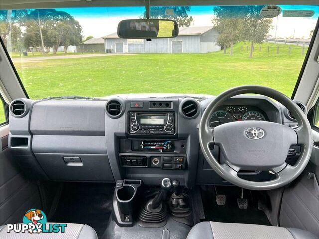 2015 TOYOTA LANDCRUISER WORKMATE (4X4) VDJ79R MY12 UPDATE DOUBLE C\/CHAS