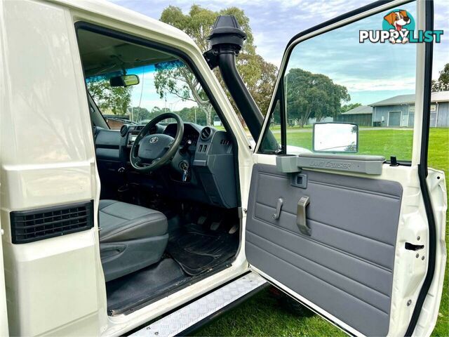 2018 TOYOTA LANDCRUISER WORKMATE (4X4) VDJ79R MY18 CAB CHASSIS