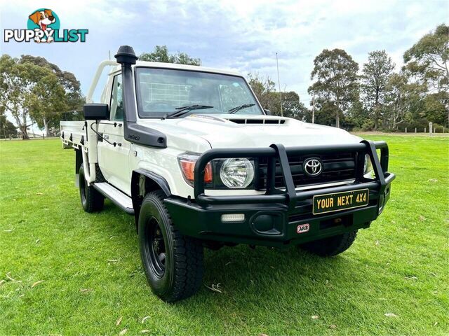 2018 TOYOTA LANDCRUISER WORKMATE (4X4) VDJ79R MY18 CAB CHASSIS