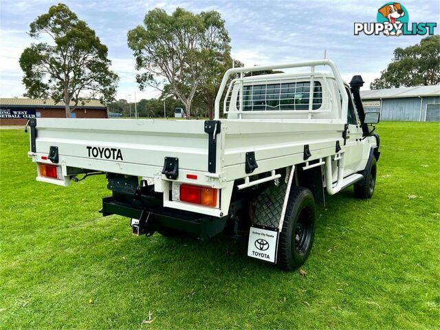 2018 TOYOTA LANDCRUISER WORKMATE (4X4) VDJ79R MY18 CAB CHASSIS