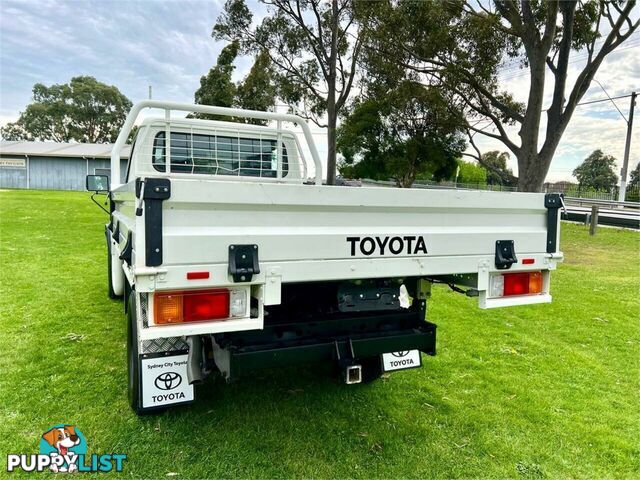 2018 TOYOTA LANDCRUISER WORKMATE (4X4) VDJ79R MY18 CAB CHASSIS