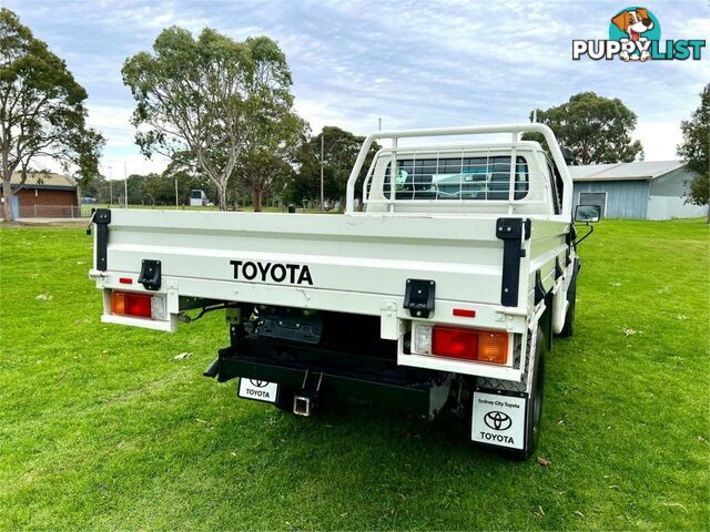 2018 TOYOTA LANDCRUISER WORKMATE (4X4) VDJ79R MY18 CAB CHASSIS