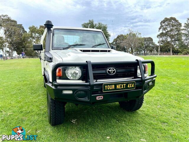 2018 TOYOTA LANDCRUISER WORKMATE (4X4) VDJ79R MY18 CAB CHASSIS