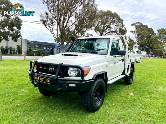 2018 TOYOTA LANDCRUISER WORKMATE (4X4) VDJ79R MY18 CAB CHASSIS