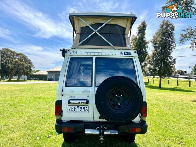 2009 TOYOTA LANDCRUISER WORKMATE (4X4) 3 SEAT VDJ78R TROOP CARRIER