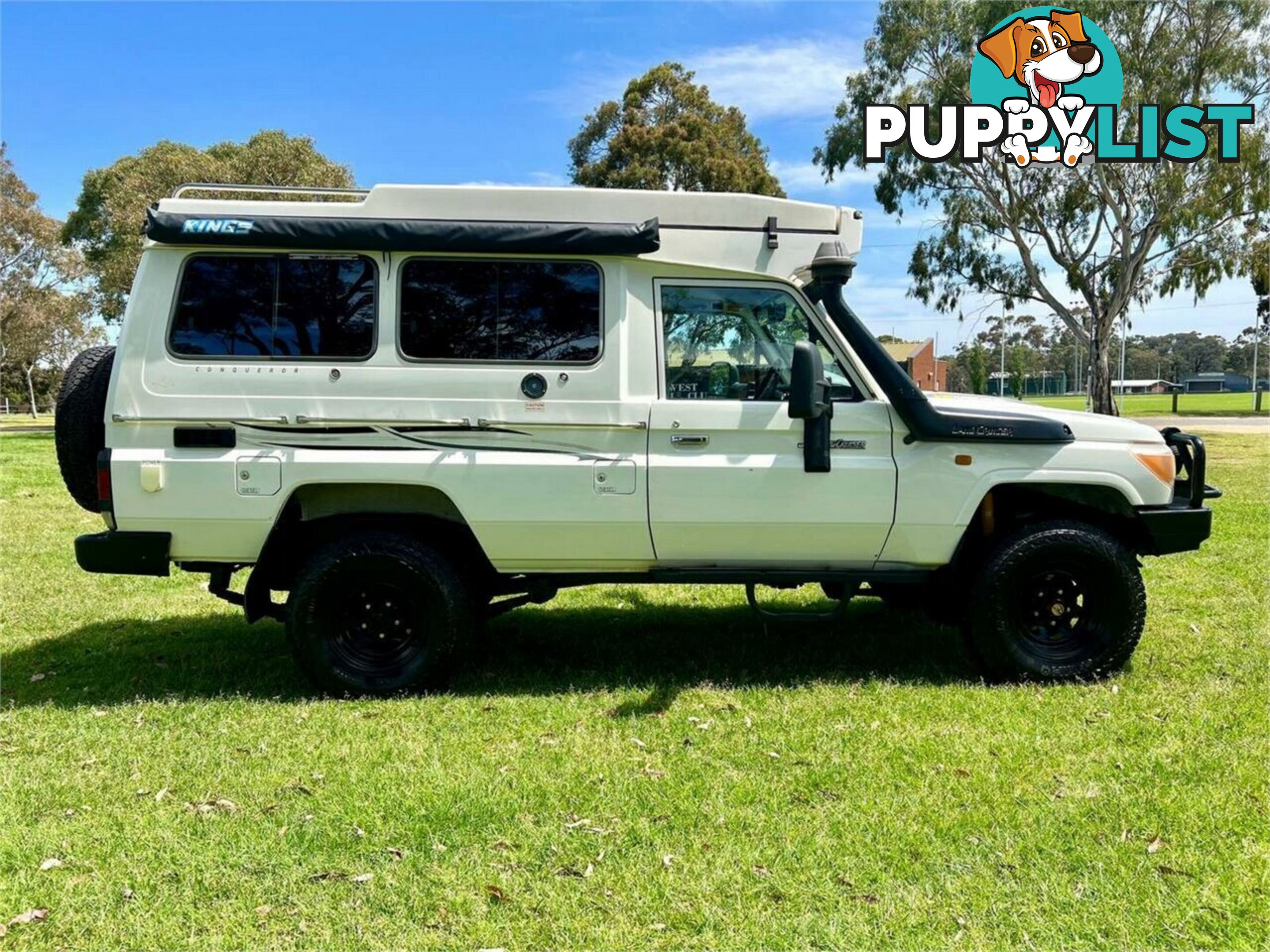 2009 TOYOTA LANDCRUISER WORKMATE (4X4) 3 SEAT VDJ78R TROOP CARRIER