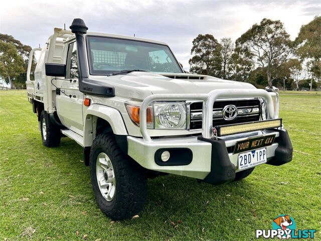 2018 TOYOTA LANDCRUISER GXL (4X4) VDJ79R CAB CHASSIS