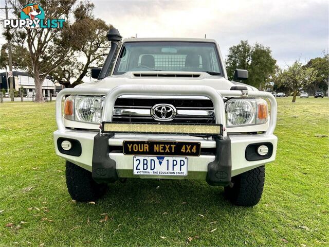 2018 TOYOTA LANDCRUISER GXL (4X4) VDJ79R CAB CHASSIS