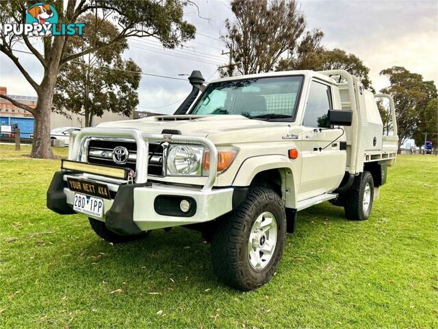 2018 TOYOTA LANDCRUISER GXL (4X4) VDJ79R CAB CHASSIS