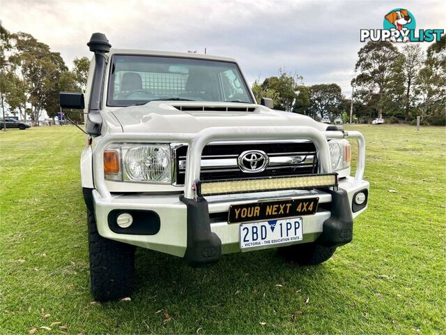 2018 TOYOTA LANDCRUISER GXL (4X4) VDJ79R CAB CHASSIS