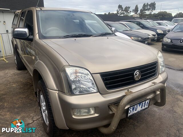 2003 HOLDEN RODEO LT RA CREW CAB PICKUP