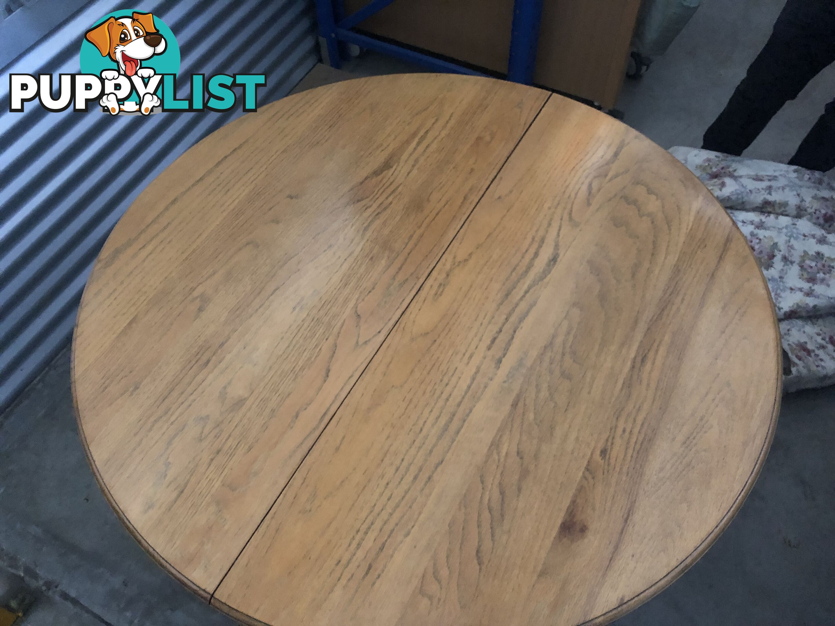 American Oak Country Style Dining Table ( Extendable)