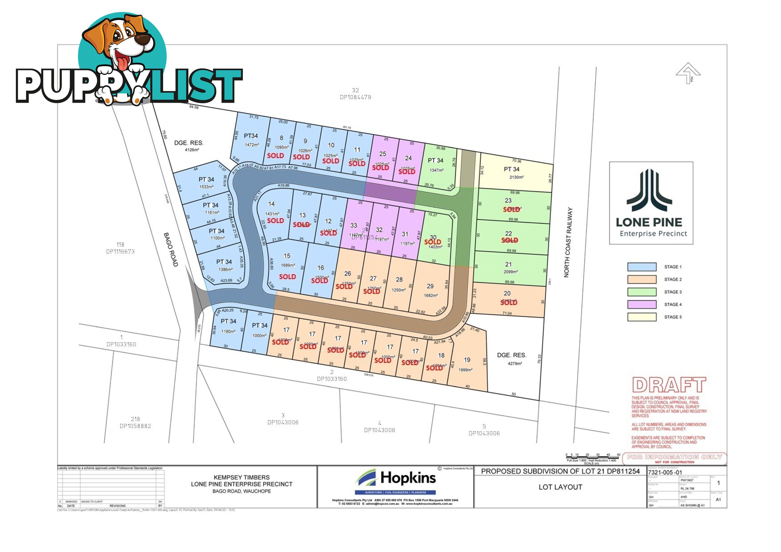 Lot 21 Bago Road WAUCHOPE NSW 2446