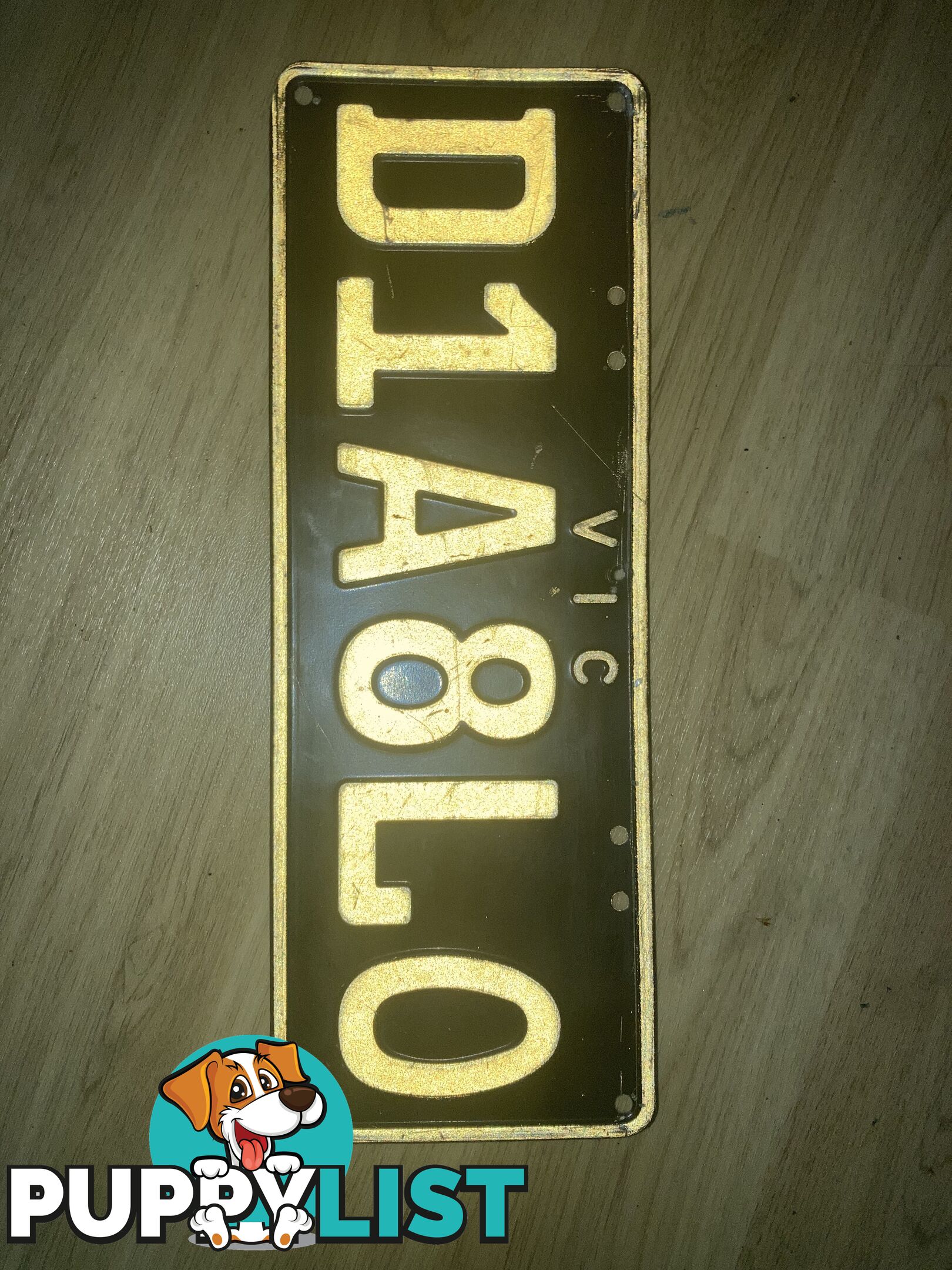 D1A8LO VICTORIAN LEGAL PLATES