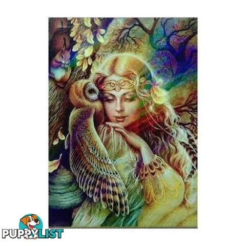 Diamond Painting 30x30cm Lady - 801016