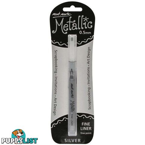 Metallic Marker Fine Point - Silver - 9328577014703