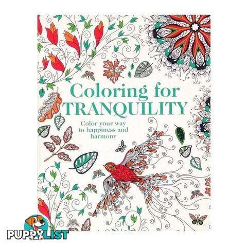 Colour in Book Traquility - 9781474852555