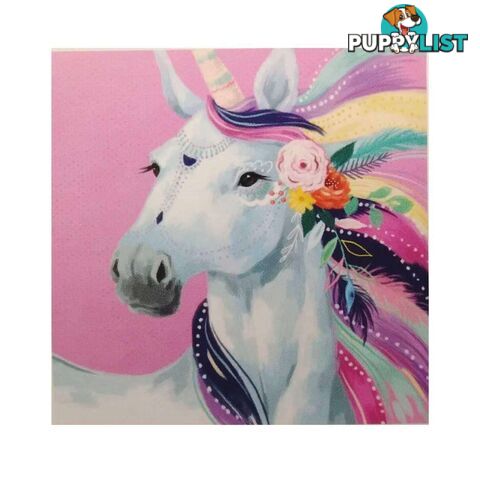 Diamond Art 40x50cm Unicorn - 9313559572593