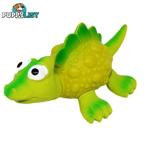 Pet Toy Latex Dinosaur Green 21cm - 800471